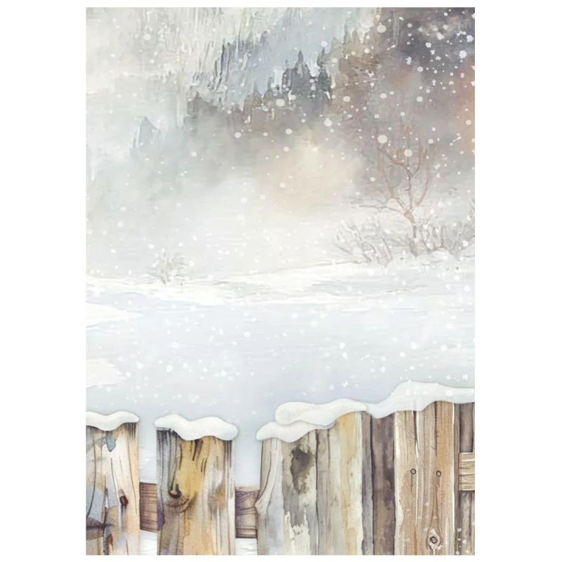 Zestaw papierów ryżowych A6 "Owl's House" Backgrounds - Tła" (8szt) - Stamperia-DFSAK6044.jpg