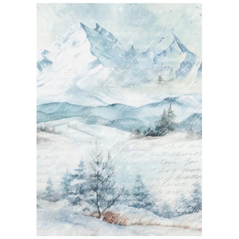 Zestaw papierów ryżowych A6 "Owl's House" Backgrounds - Tła" (8szt) - Stamperia-DFSAK6044.jpg