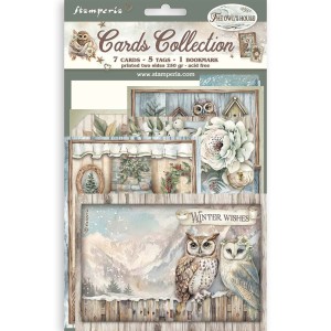 Zestaw kart "The Owl's House" Cards Collection - Stamperia (SBCARD31)