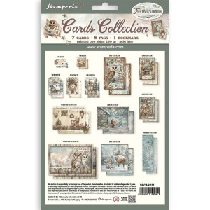 Zestaw kart "The Owl's House" Cards Collection - Stamperia (SBCARD31)