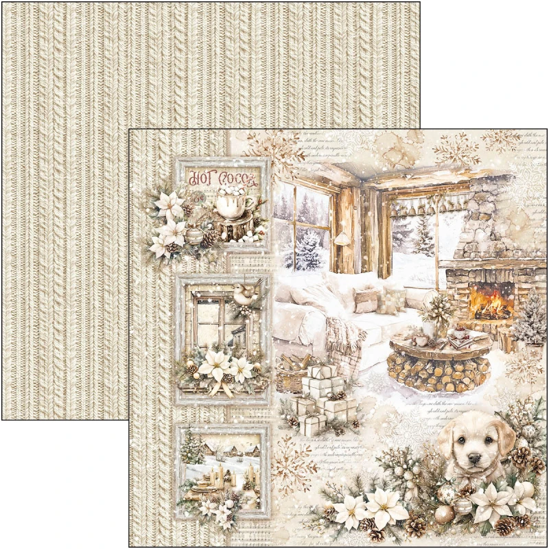 Zestaw papierów do scrapbookingu 30x30 Winter Season- CBPM088-Ciao Bella.jpg