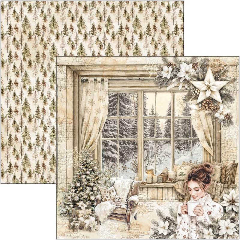Zestaw papierów do scrapbookingu 30x30 Winter Season- CBPM088-Ciao Bella.jpg