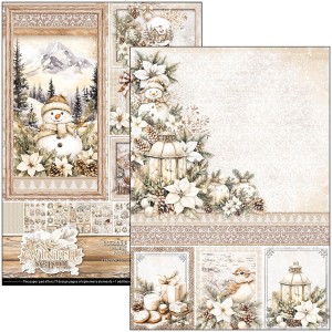 Papier do scrapbookingu A4 Winter Season Crative Pad - Ciao Bella-CBCL088.jpg