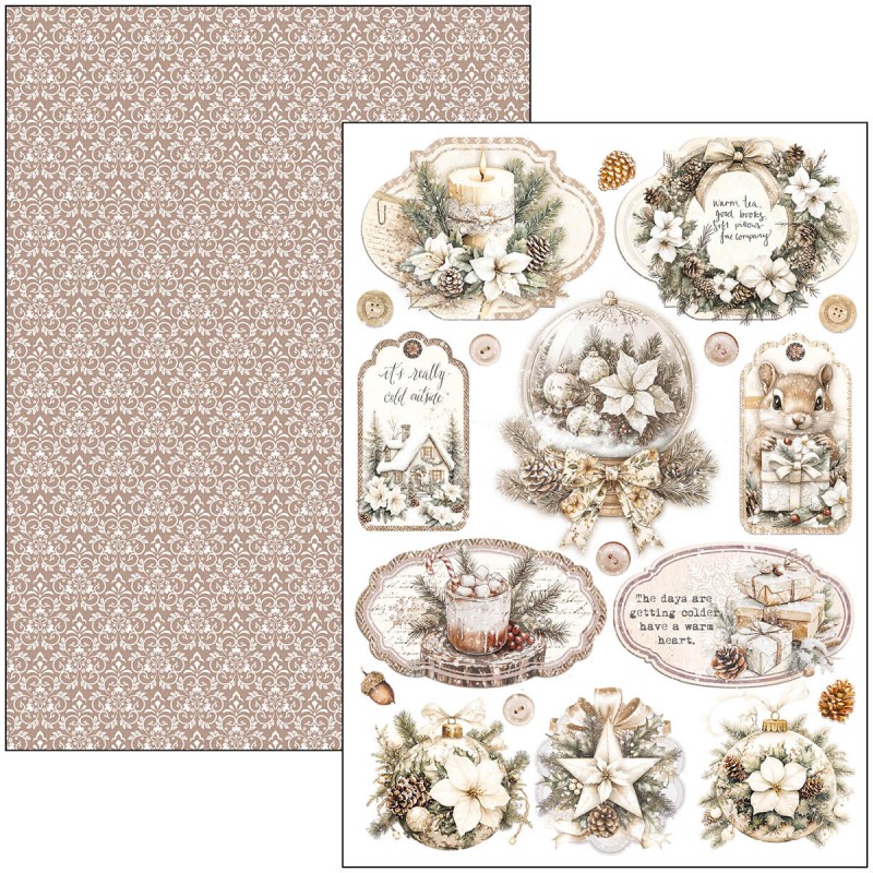 Papier do scrapbookingu A4 Winter Season Crative Pad - Ciao Bella-CBCL088.jpg