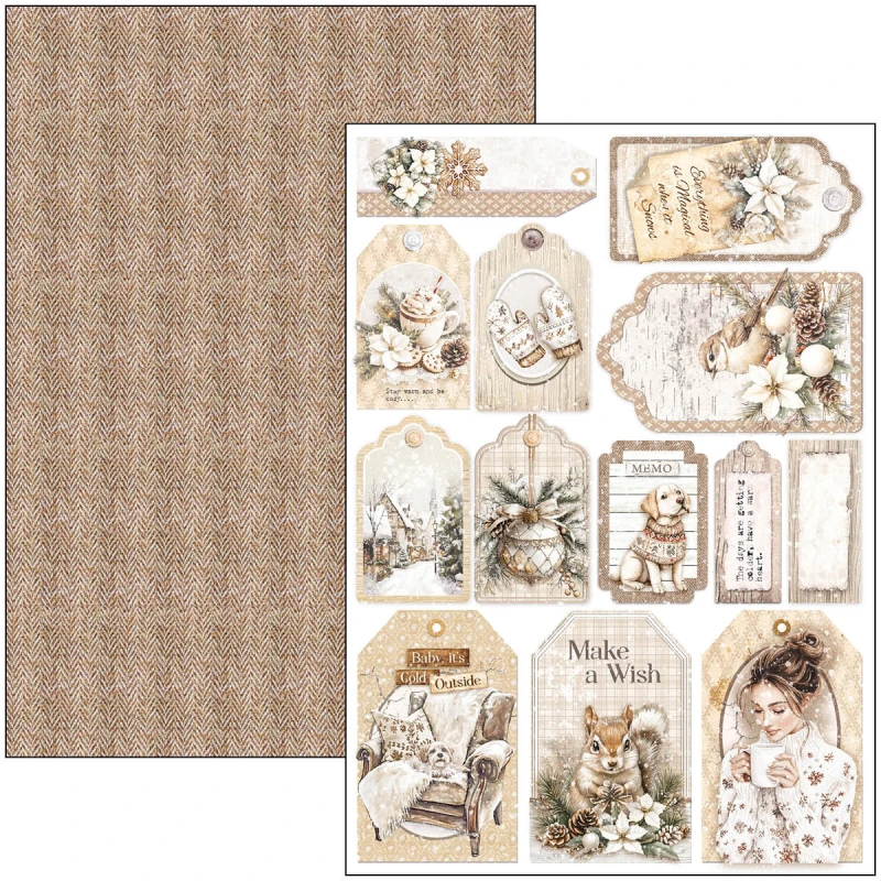 Papier do scrapbookingu A4 Winter Season Crative Pad - Ciao Bella-CBCL088.jpg