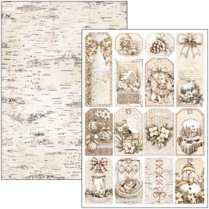 Papier do scrapbookingu A4 Winter Season Crative Pad - Ciao Bella-CBCL088.jpg