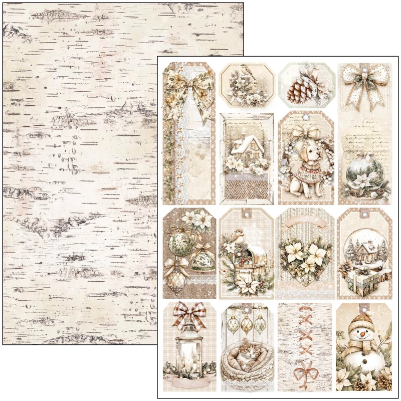 Papier do scrapbookingu A4 Winter Season Crative Pad - Ciao Bella-CBCL088.jpg
