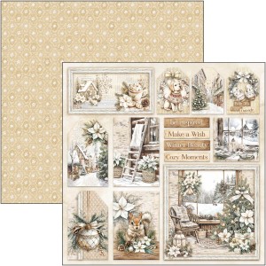 Zestaw papierów do scrapbookingu 30x30-Winter Season-Patterns Pad - Ciao Bella-CBT088.jpg