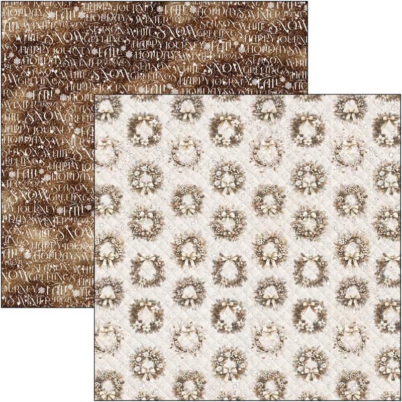 Zestaw papierów do scrapbookingu 30x30-Winter Season-Patterns Pad - Ciao Bella-CBT088.jpg