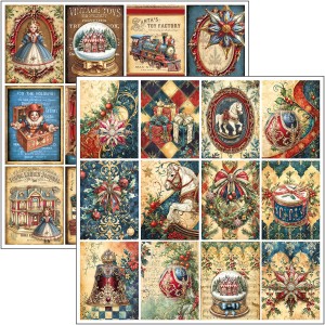 Zestaw papierów do scrapbookingu 30x30-Toy Shop- Patterns Pad - Ciao Bella-CBT089.jpg