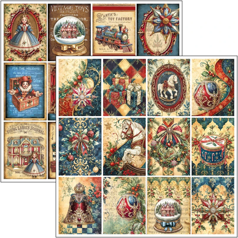Zestaw papierów do scrapbookingu 30x30-Toy Shop- Patterns Pad - Ciao Bella-CBT089.jpg