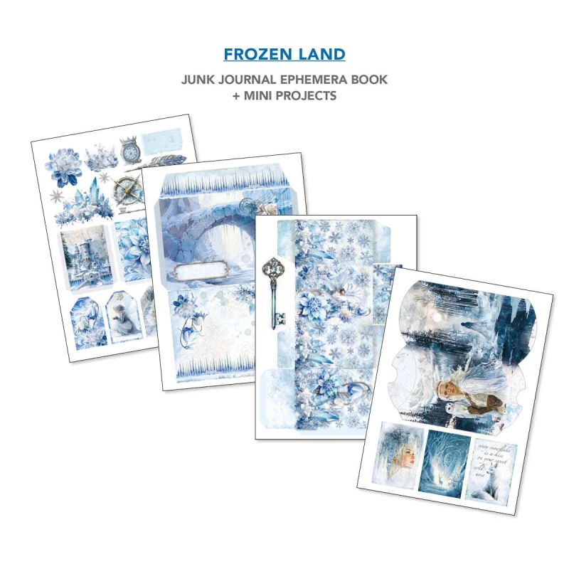 Zestaw-papierów-do-scrapbookingu-Frozen_Land-Junk-Journal-Ephemera-Book-Ciao-Bella-CBB016.jpg