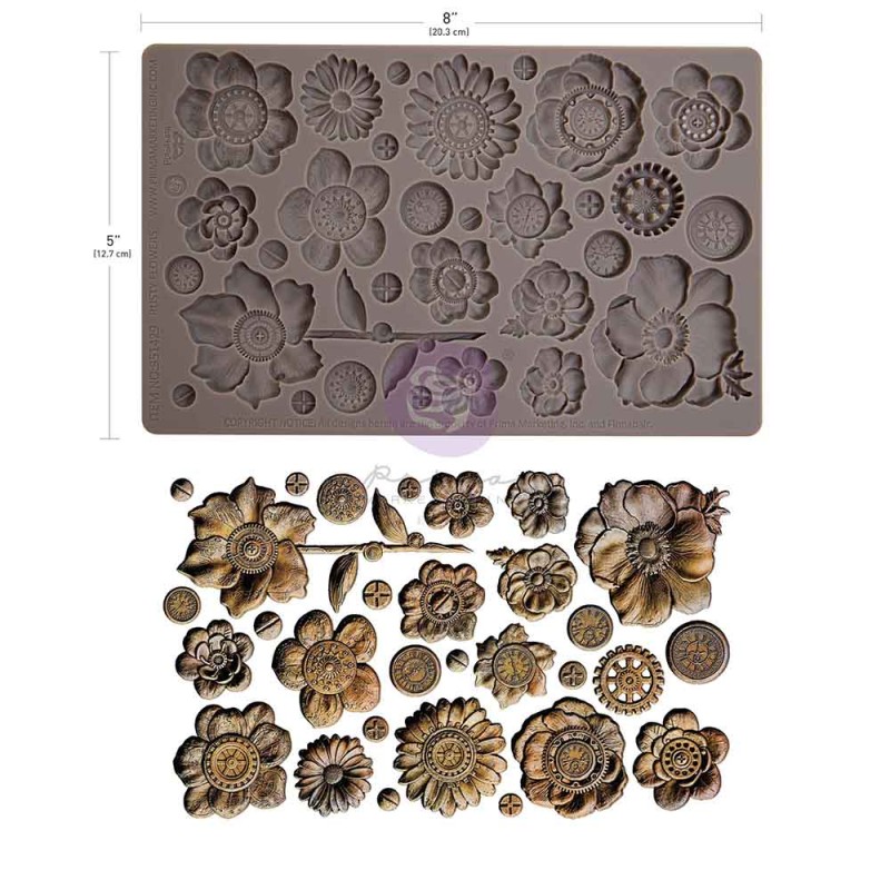 Foremka-silikonowa-finnabair-Rusty Flowers.jpg