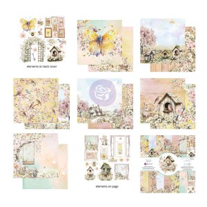Zestaw papierów do scrapbookingu 30x30 "Among the Wildflowers" - Prima Marketing (682224).jpg