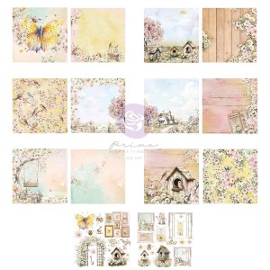 Zestaw papierów do scrapbookingu 15x15 "Among the Wildflowers" - Prima Marketing (682231) .jpg