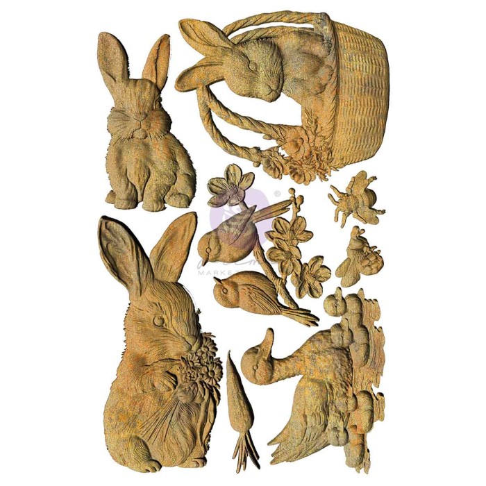 Foremka silikonowa "Among the Wildflowers - Garden Friends" 5x8 – Prima Marketing (682583).jpg