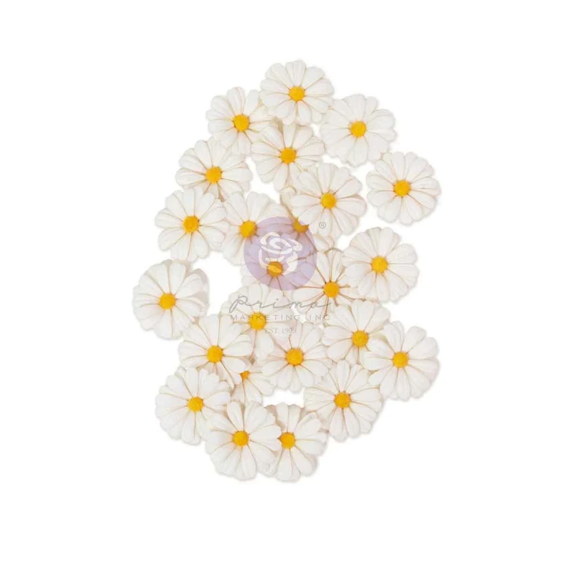 Kwiaty "Among the Wildflowers - White Meadow" (24szt) - Prima Marketing (682439.jpg