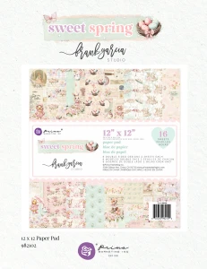 Zestaw papierów do scrapbookingu 30x30 "Sweet Spring" - Prima Marketing -982102.jpg