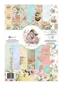 Zestaw papierów do scrapbookingu 15x20 "Among the Wildflowers" - Prima Marketing_682248.jpg