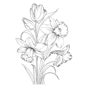 Plytka-do-tloczenia-spellbinders-yanas-tulips-press-foil-plate-tulips-and-daffodils_1.jpg