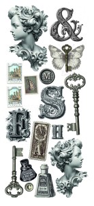 Zestaw naklejek z kolekcji Typographic -5szt - Ciao Bella CCBI014.jpg