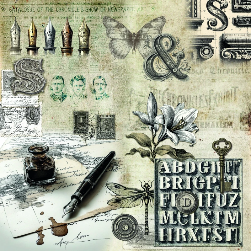 Zestaw-papierów-do-scrapbookingu-30x30-Typographic -Ciao_Bella-CBPM95.jpg