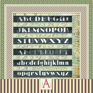 Zestaw-papierów-do-scrapbookingu-30x30-Typographic -Ciao_Bella-CBPM95.jpg