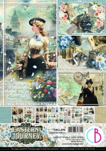Zestaw papierów do scrapbookingu A4 "Eastern Journey" Crative Pad - Ciao_Bella-CBCL096.jpg