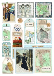 Zestaw papierów do scrapbookingu A4 "Eastern Journey" Crative Pad - Ciao_Bella-CBCL096.jpg