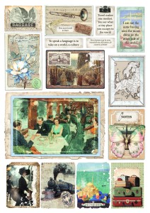 Zestaw papierów do scrapbookingu A4 "Eastern Journey" Crative Pad - Ciao_Bella-CBCL096.jpg