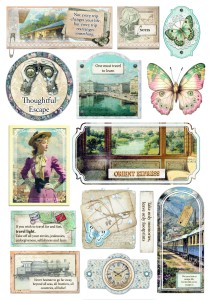 Zestaw papierów do scrapbookingu A4 "Eastern Journey" Crative Pad - Ciao_Bella-CBCL096.jpg