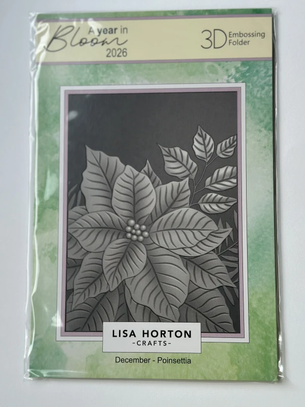 Folder do embossingu 5x7-December - Poinsetta-3D Embossing Folder.jpg
