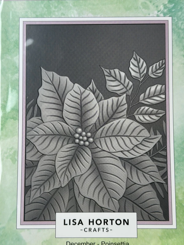 Folder do embossingu 5x7-December - Poinsetta-3D Embossing Folder.jpg