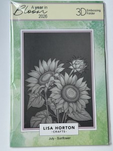 Folder do embossingu 5x7 "July - Sunflower" 3D Embossing Folder.jpg