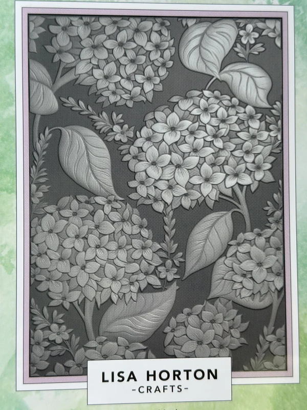 Folder do embossingu 5x7 "August - Hydrangea" 3D Embossing Folder.jpg