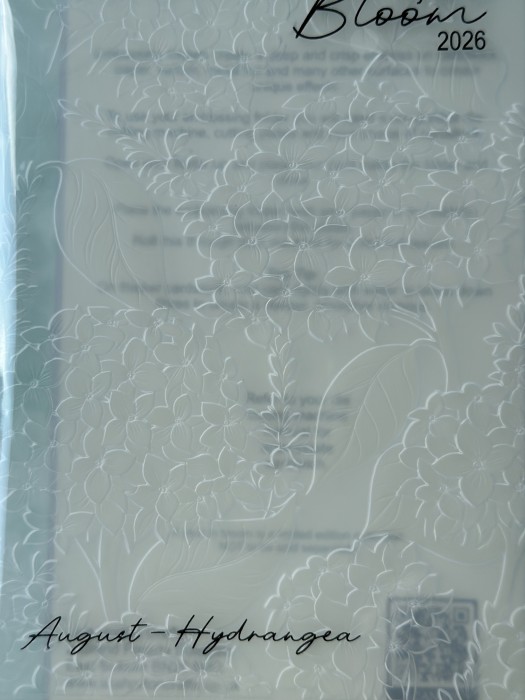 Folder do embossingu 5x7 "August - Hydrangea" 3D Embossing Folder.jpg