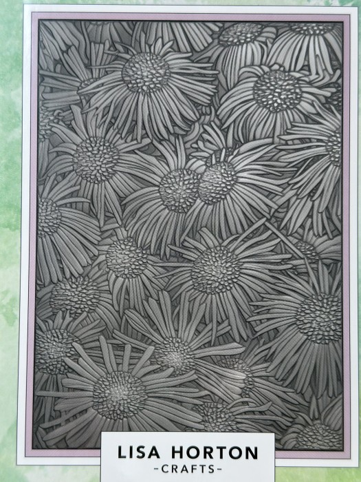 Folder do embossingu 5x7 "October - Aster" 3D Embossing Folder.jpg