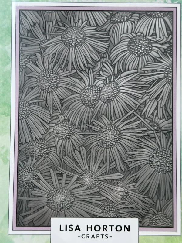 Folder do embossingu 5x7 "October - Aster" 3D Embossing Folder.jpg