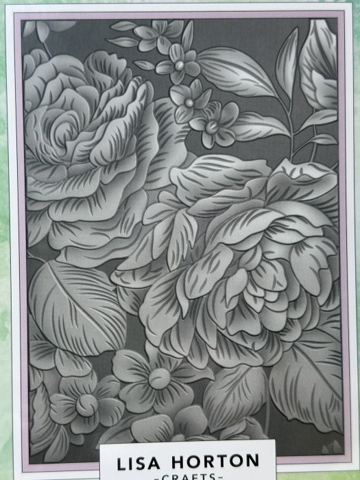 Folder do embossingu 5x7 "November - Peony Cluster" 3D Embossing Folder.jpg