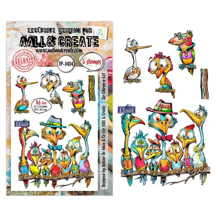 Stempel-aall-and-create-pun-paws-a6-stamp-set-sir-chirps-a-lot.jpg