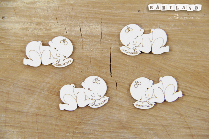 Śpiąca dziewczynka - 4 sztuki.jpg