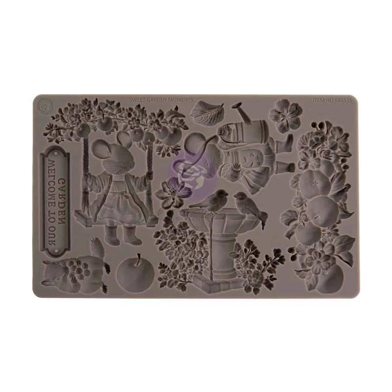 Homegrown 5x8 Inch Decor Moulds Sweet Garden by The 3 Girls Tale 683535.jpg