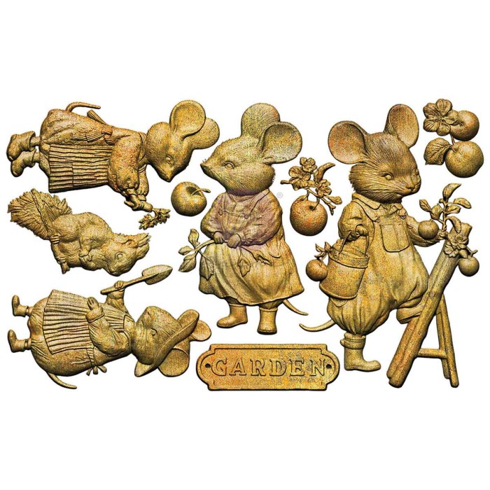 Homegrown 5x8 Inch Decor Moulds Tiny Gardeners by The 3 Girls Tale-683528.jpg
