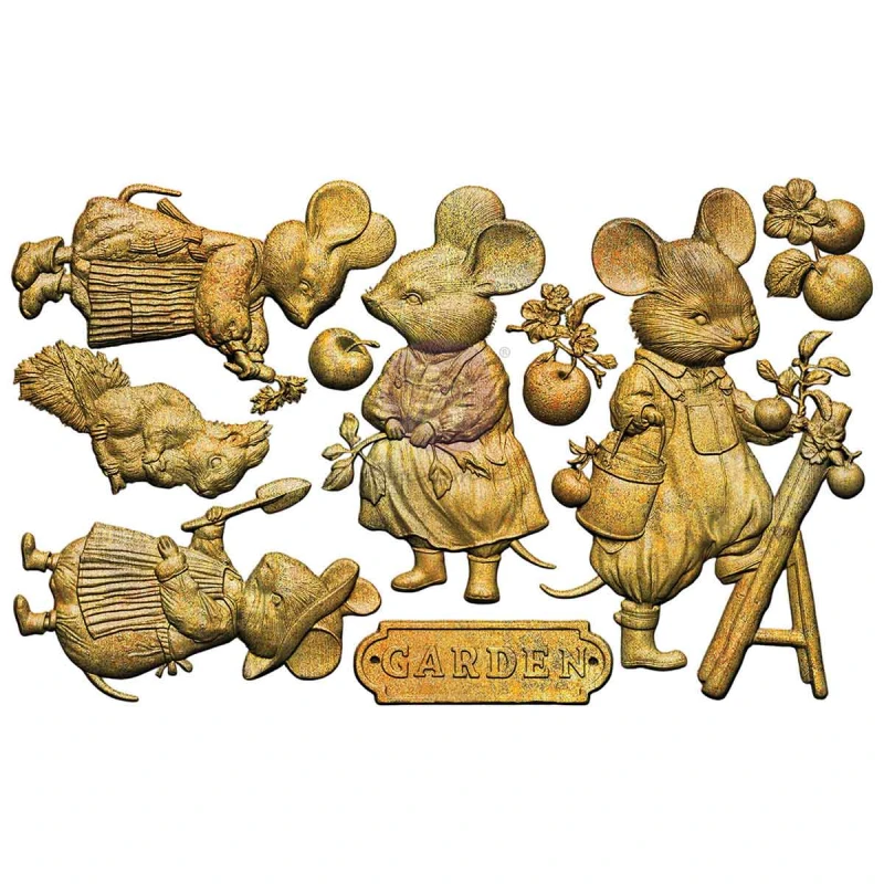 Homegrown 5x8 Inch Decor Moulds Tiny Gardeners by The 3 Girls Tale-683528.jpg