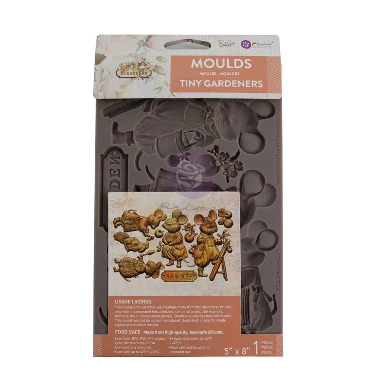 Homegrown 5x8 Inch Decor Moulds Tiny Gardeners by The 3 Girls Tale-683528.jpg