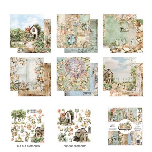 Homegrown 6x6 Inch Paper Pad by The 3 Girls Tale 683399.jpg