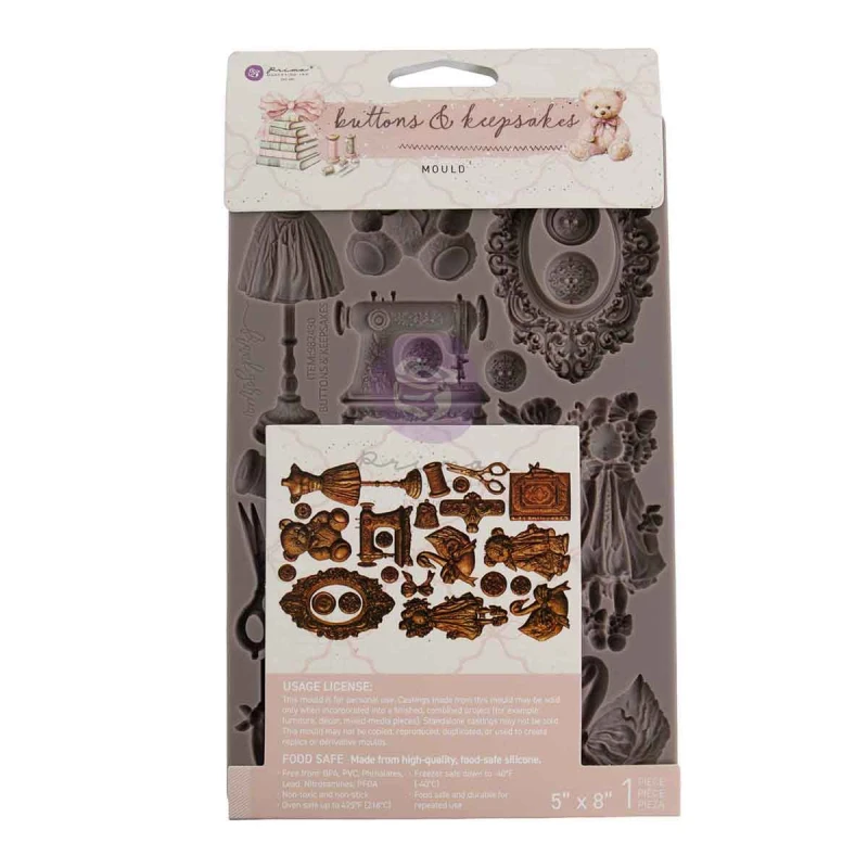 Foremka-silikonowa-Buttons & Keepsakes 5x8 Inch Decor Moulds by Frank Garcia982430.jpg