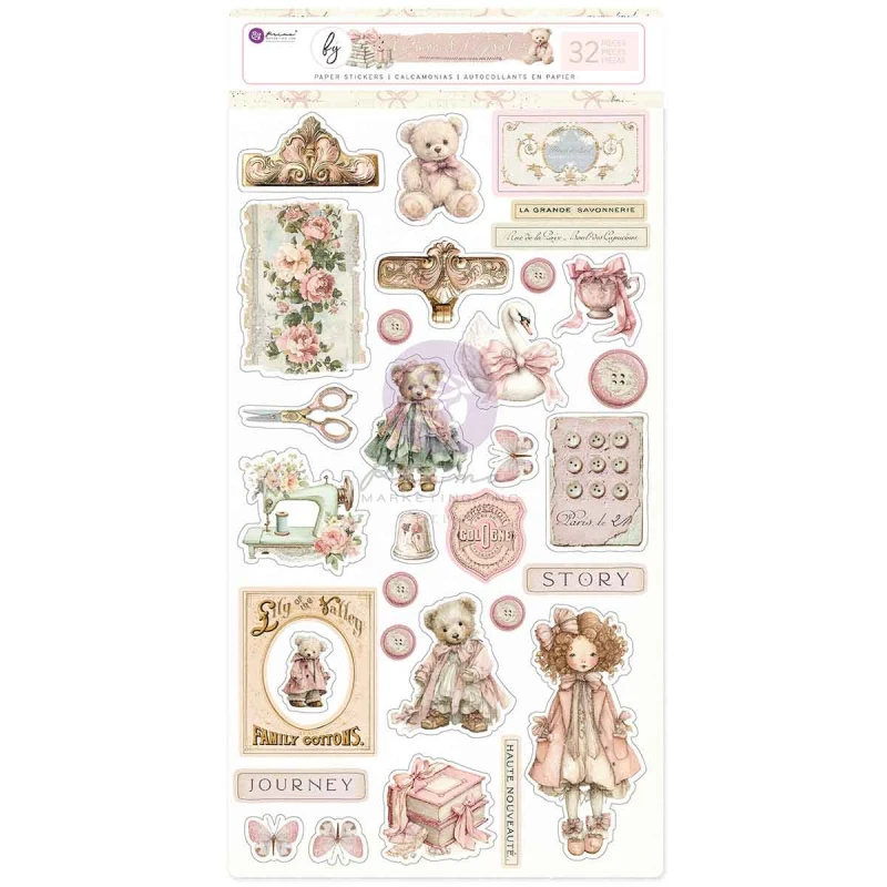 Zestaw-maklejek-Buttons & Keepsakes Stickers (32pcs) by Frank Garcia-982423.jpg
