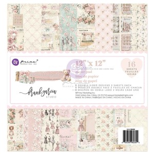 Zestaw-papierow-do-scrapbookingu-Buttons & Keepsakes 12x12 Inch Paper Pad by Frank Garcia-982355.jpg