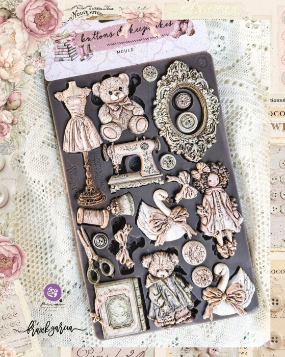 Foremka-silikonowa-Buttons &amp; Keepsakes 5x8 Inch Decor Moulds by Frank Garcia982430.jpg